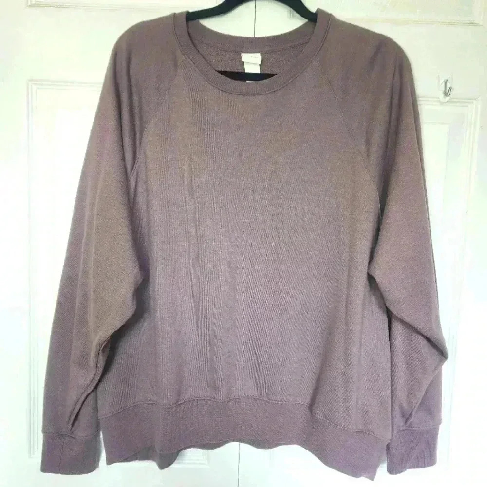Women's Plus Size Mauvy/Brown Crewneck -  Size XXL